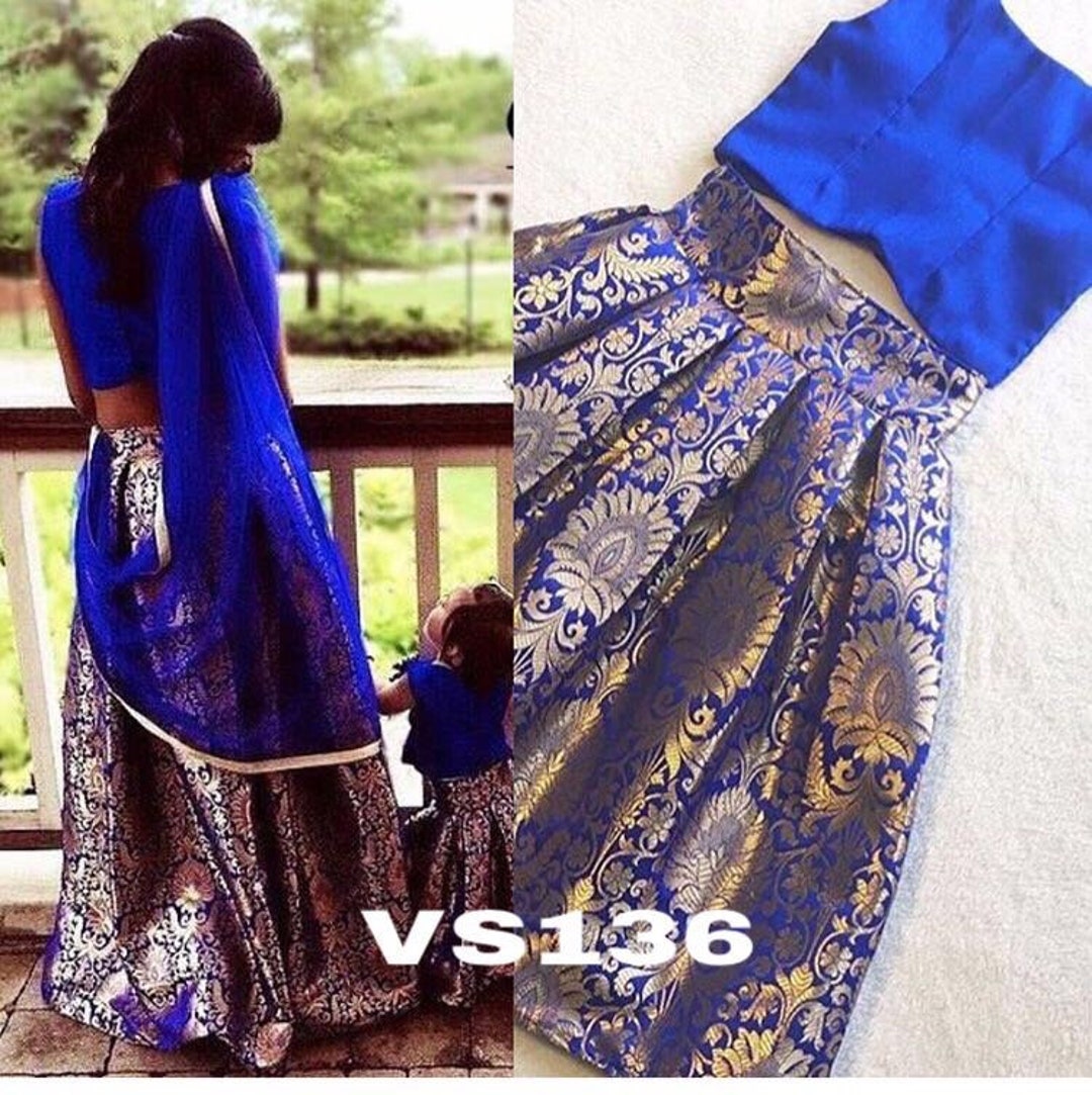 Beautiful Designer Banarasi Barcode Lehenga Choli main image 0