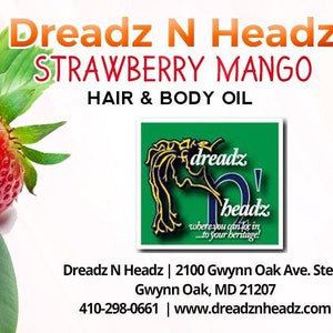 Strawberry Mango Hair & Body Oil
