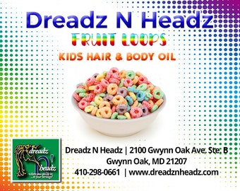 Fruit Loops Hair & Body Oil - 100% Vegan All Natural (Unlike the Cereal)