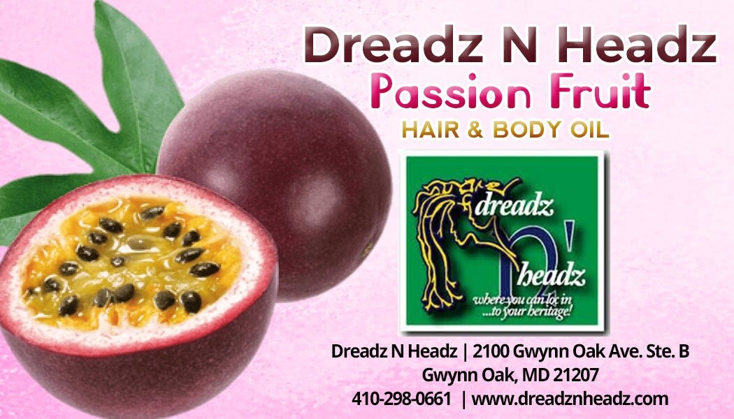 Passion Fruit Hair & Body Oil - 100% Vegan All Natural