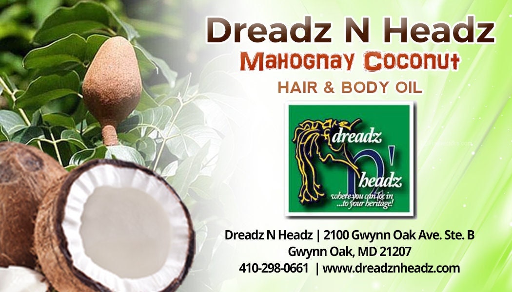 Mahogany Coconut Hair & Body Oil