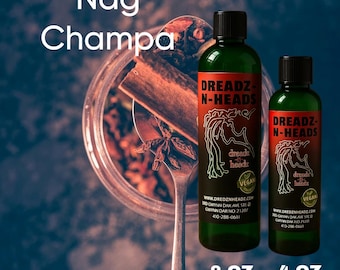 Aceite para cabello y cuerpo Nag Champa - 100% vegano, totalmente natural