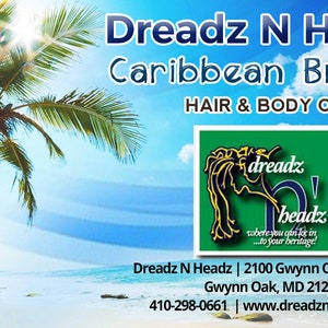 Caribbean Breeze Hair & Body Oil - 100% Vegan All Natural