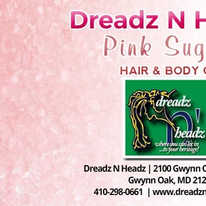 Pink Sugar Hair & Body Oil - 100% Vegan All Natural