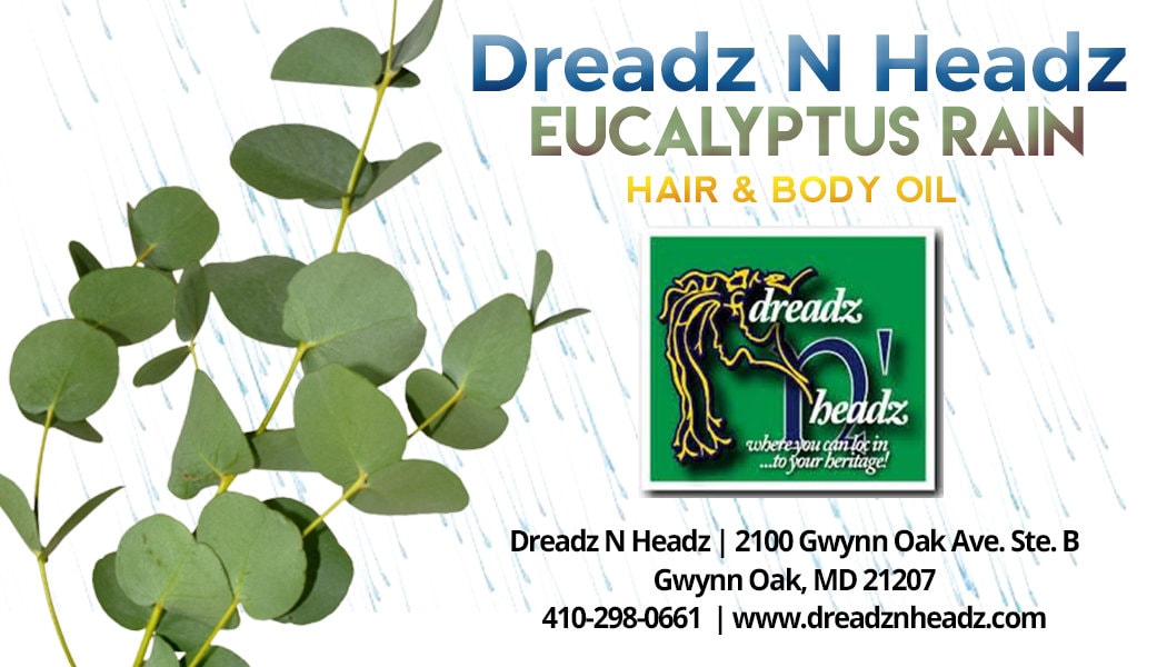 Eucalyptus Rain Hair & Body Oil - 100% Vegan All Natural