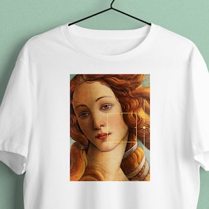 The Birth of Venus Unisex T-Shirt, Botticelli Shirt, Renaissance Shirt, Aesthetic Shirt