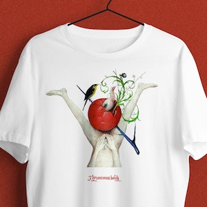 Legs Shirt, Hieronymus Bosch Unisex T-Shirt, Funny Shirt, Art Lover Shirt, Art History Shirt, Aesthetic Clothing