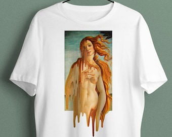 Botticelli Shirt The Birth of Venus Unisex T-shirt Renaissance Shirt Aesthetic Tee Goddess Greek Mythology Fine Art T-Shirt Designer tshirt
