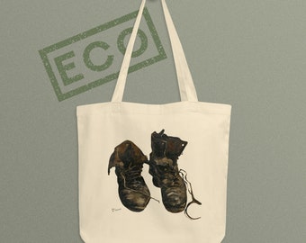 Van Gogh tote bag, Shoes tote bag, Eco Tote Bag, Hand bag, Eco friendly bag, Art tote bag