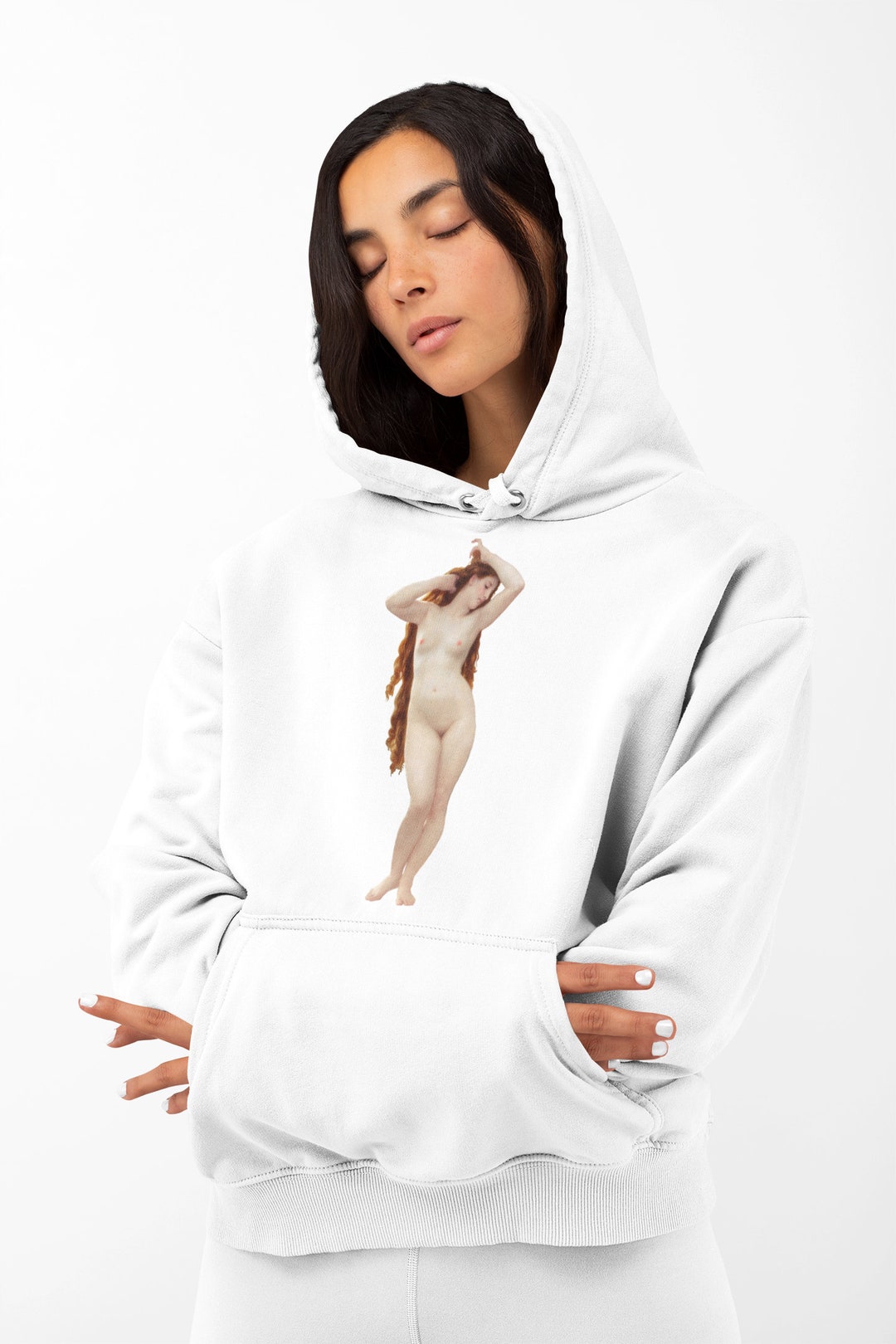 Bouguereau Birth Of Venus Hoodie Unisex Fine Art Sweatshirt Aesthetic bouguereau-birth-of-venus-hoodie-unisex-fine-art-sweatshirt-aesthetic