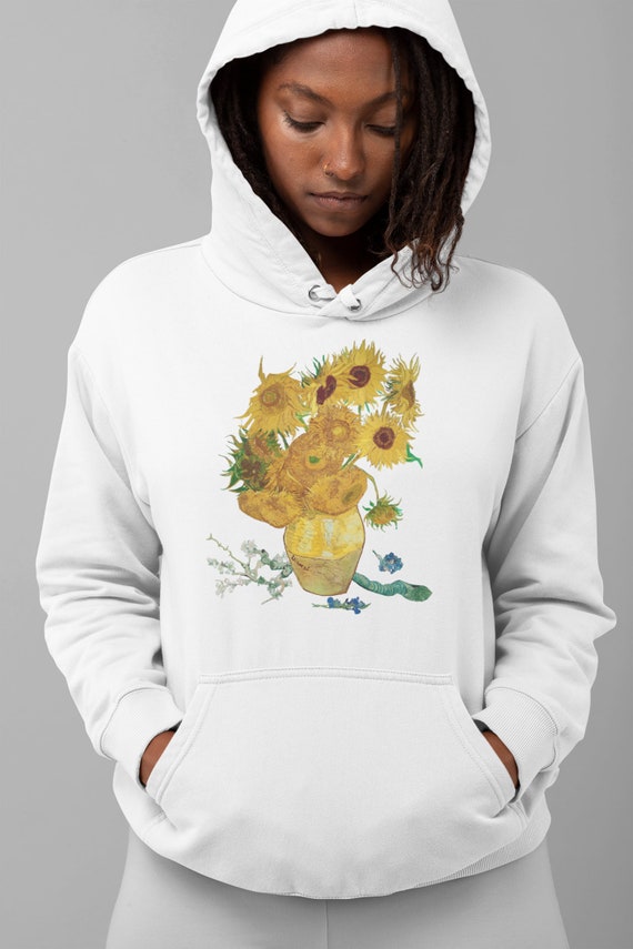 Floral statue hoodie hotsell