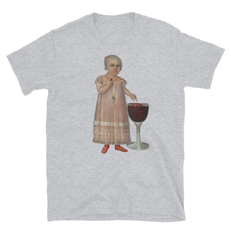 T-shirt dart, T-shirt unisexe, Emma Van Name, Joshua Johnson, Tee-shirt esthétique, Berry lover image 3