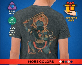 Buddhist T-shirt, Back Print T Shirt, Nepalese painting T-Shirt, Asian art t-shirt, Art Lover T-Shirt, Sex art T-shirt