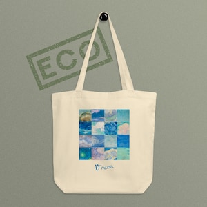 Van Gogh Einkaufstasche, Himmel Einkaufstasche, Eco-Einkaufstasche, Handtasche, Eco-freundliche Tasche, Kunst-Einkaufstasche