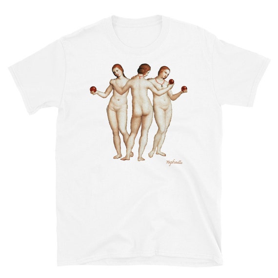 The Three Graces T-shirt, Paul Rubens T-shirt, Nude Female T-shirt