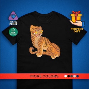 Korean Art T-Shirt | Unisex Tiger T-Shirt | Vintage Asian Art Tee | Joseon Dynasty Shirt | Traditional Korea Gift