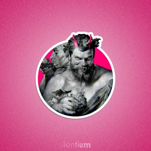 Two Satire sticker - Peter Paul Rubens