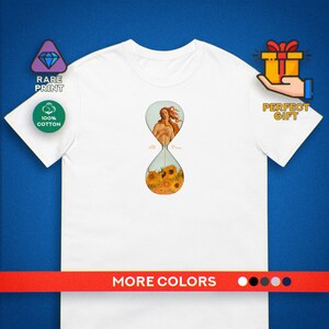 Botticelli T shirt for art lover t-shirt van Gogh art sunflowers tshirt surreal art time shirt, history art t-shirt print aesthetic apparel
