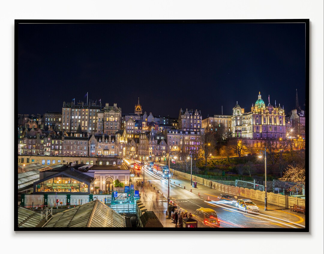 Edinburgh Art Print Edinburgh Old Town Scotland Photography Etsy