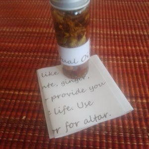 Ritual Oil for Spells