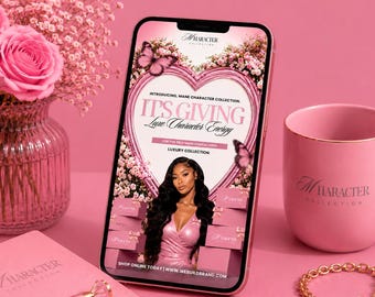 Hair Flyer, Giveaway Hair templates, Hairstylist flyer, Hair Salon Flyer, Booking Flyer, Editable Canva Template, Fairland Flyer
