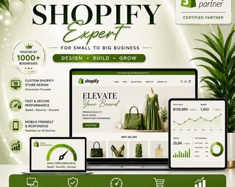 Shopify Expert – Custom Shopify Store Setup, Design & Optimization
