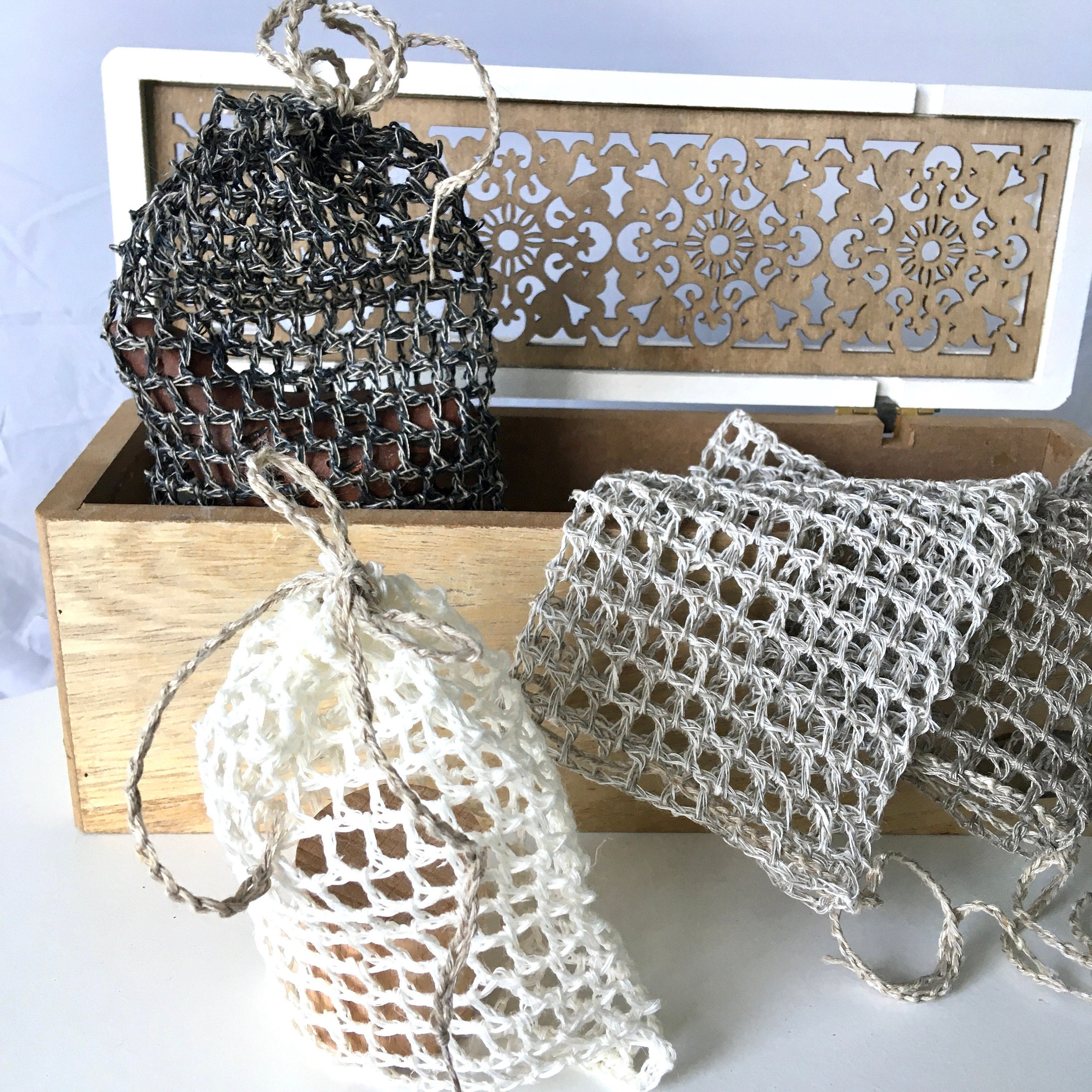 Hemp Mesh Bag Etsy Canada
