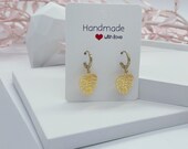 Earring sheet gold