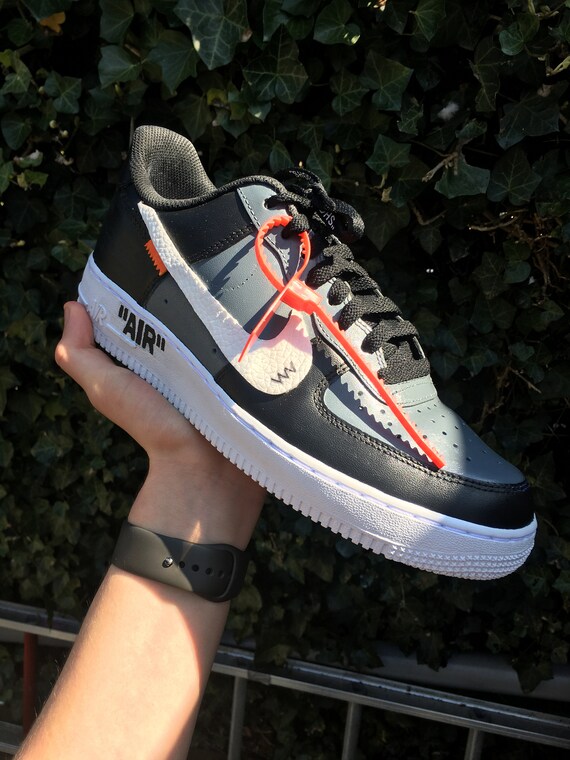 Off-White Custom Nike AF1 | Etsy