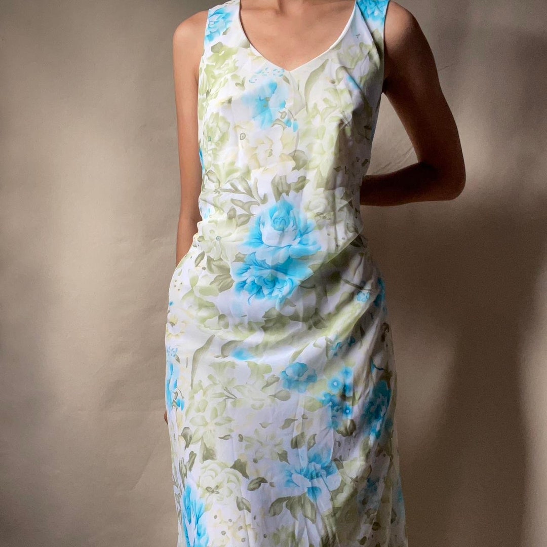 90s Floral Maxi Dress (XS/S) main image 0