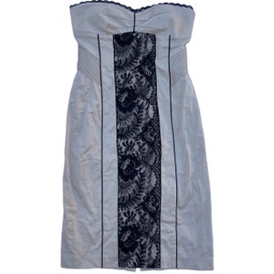 Y2k Bebe Strapless Dress - Etsy