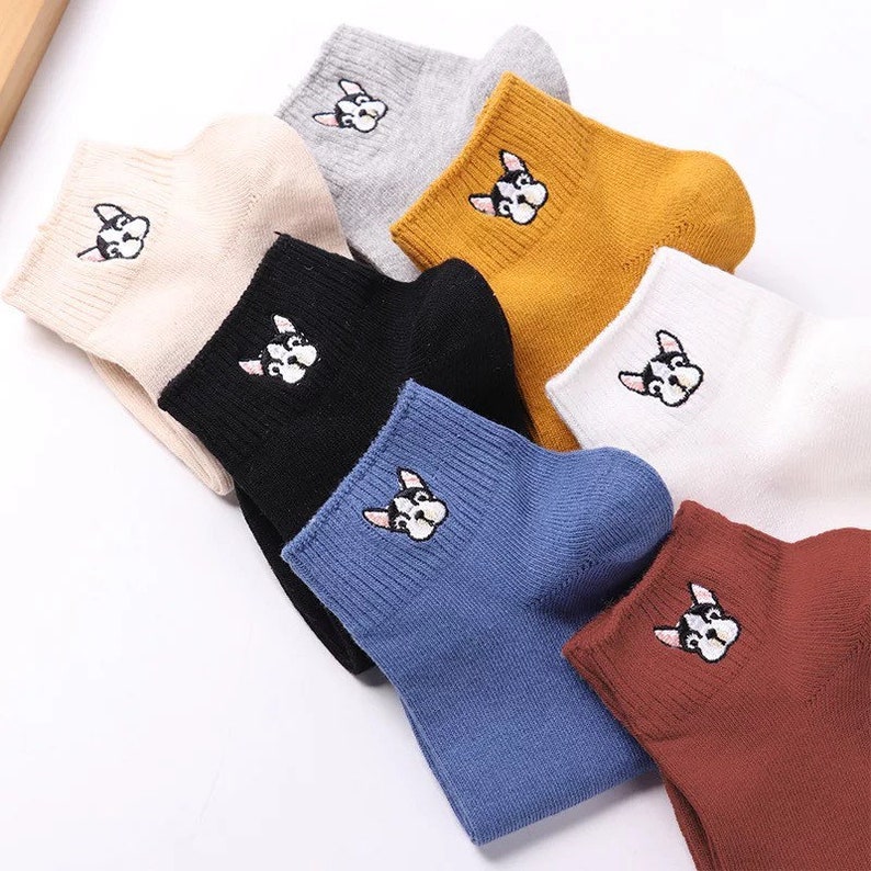 French Bulldog Women Socks Gift for Her Socks With Dogs Women Etsy UK