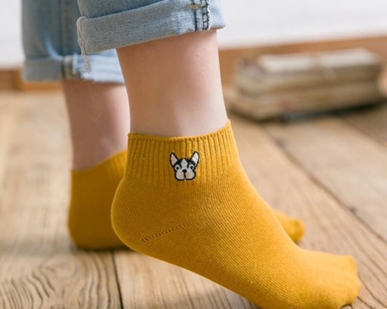 French Bulldog Women Socks Gift for Her Socks With Dogs Women Etsy UK