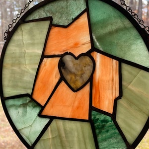 Stone suncatcher