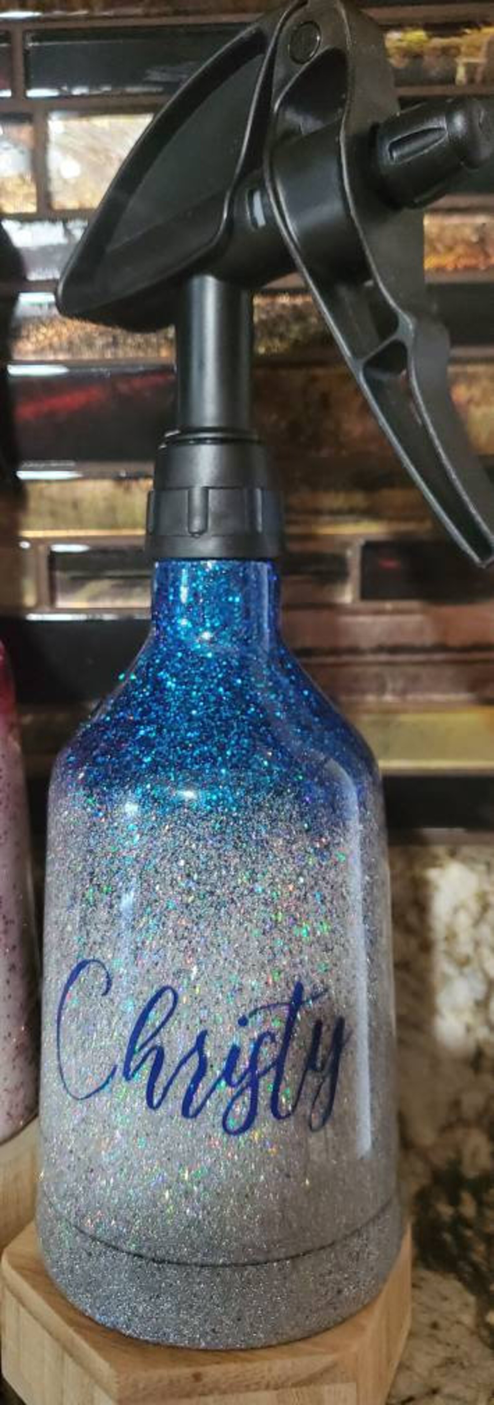 Glittered Spray Bottle, Dog Show Spray Bottle, Dog Training, Dog