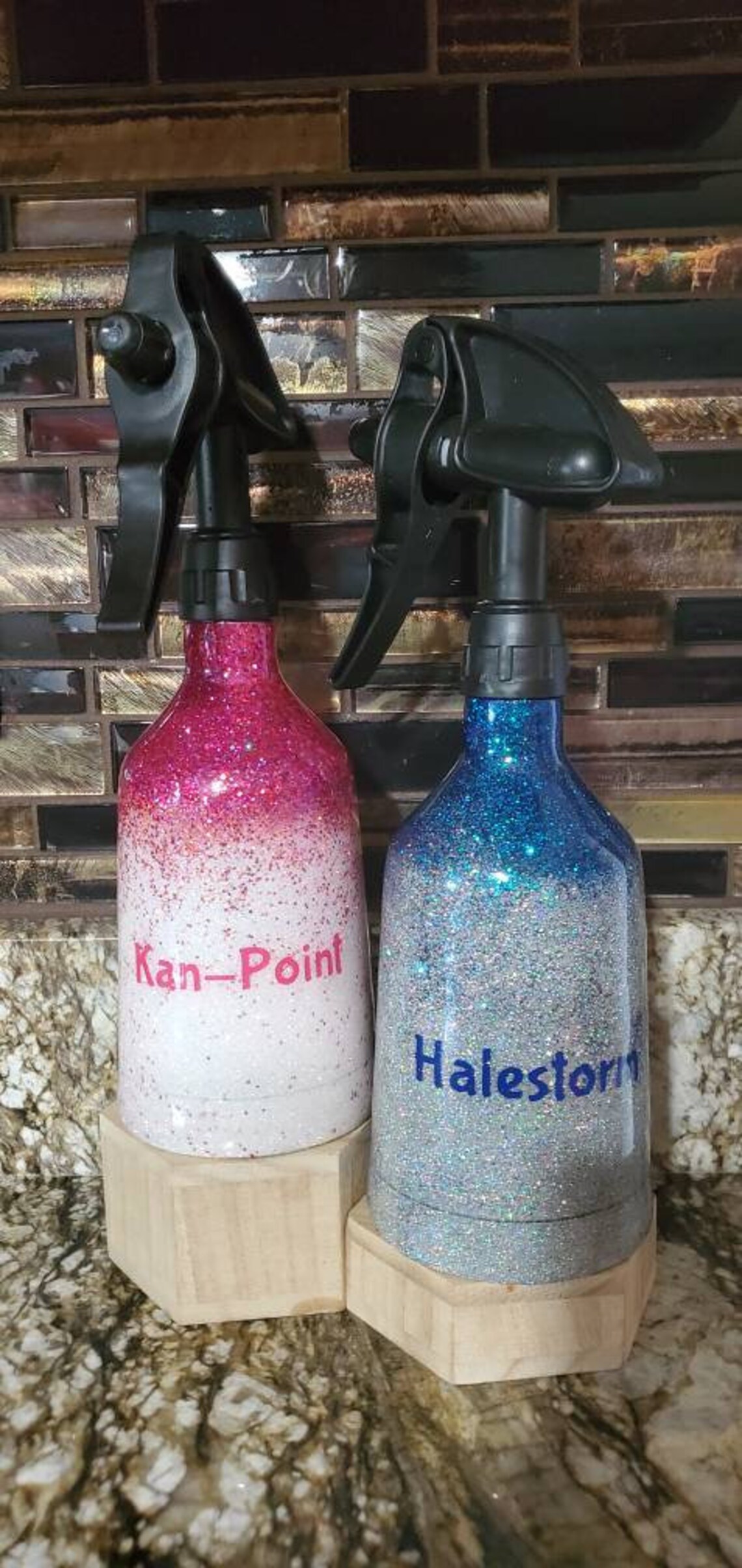 Glittered Spray Bottle, Dog Show Spray Bottle, Dog Training, Dog