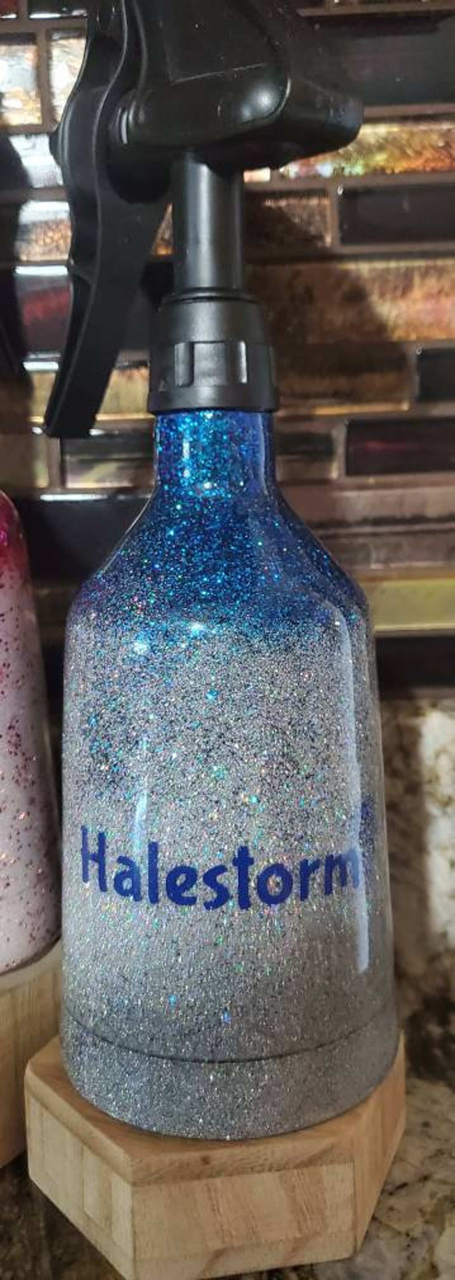 Glittered Spray Bottle, Dog Show Spray Bottle, Dog Training, Dog