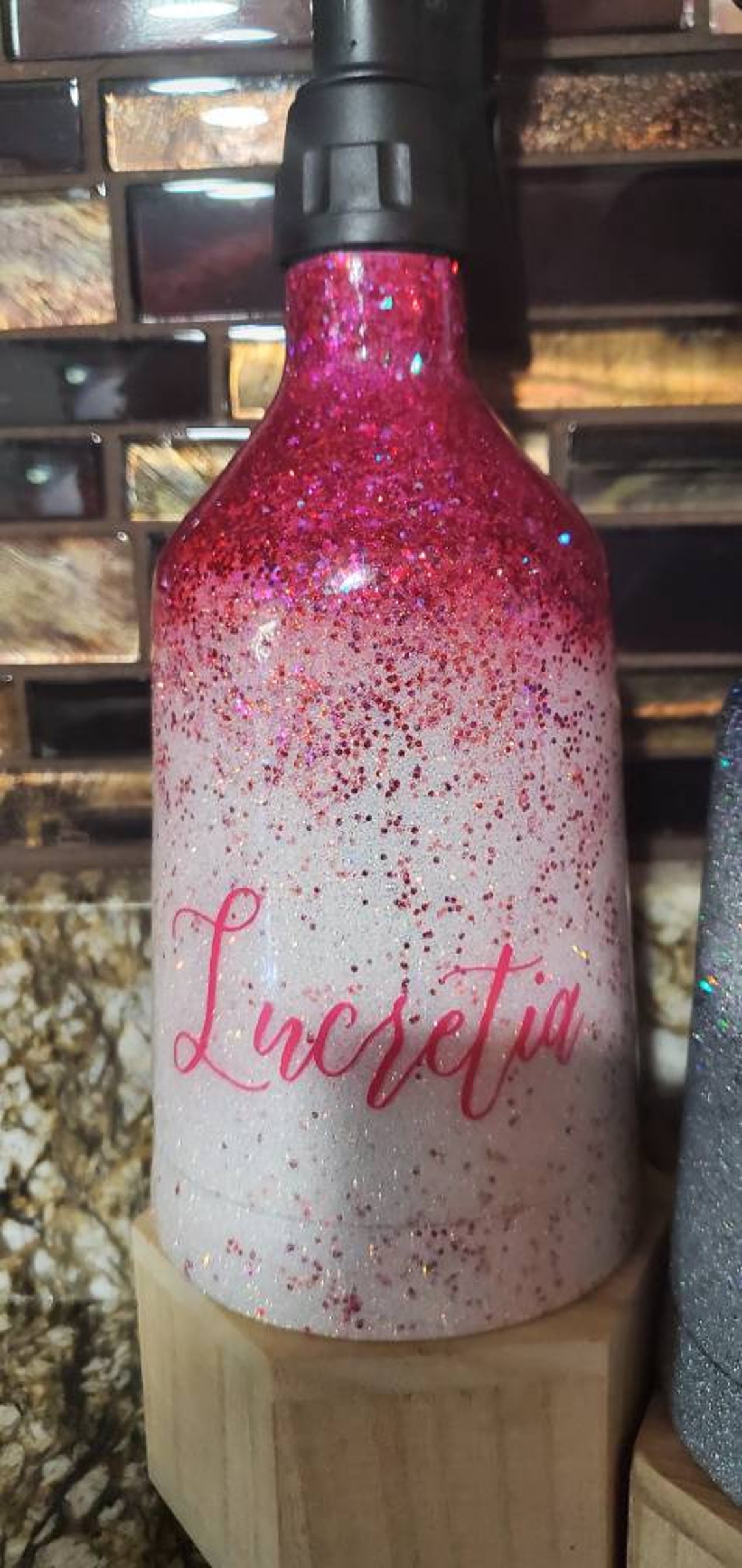 Glittered Spray Bottle, Dog Show Spray Bottle, Dog Training, Dog