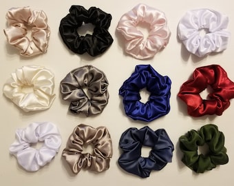 Scrunchie Satin Collection | Use code 3FOR12 or 6FOR24 | Hair Ties