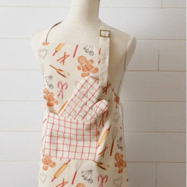 Gingerbread Baking Company Adult Apron! NEW