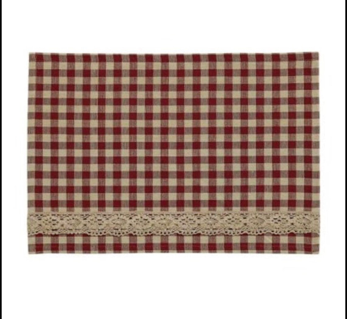 Crochet Gingham Placemats Set of 4. 13 x 19NEW Etsy