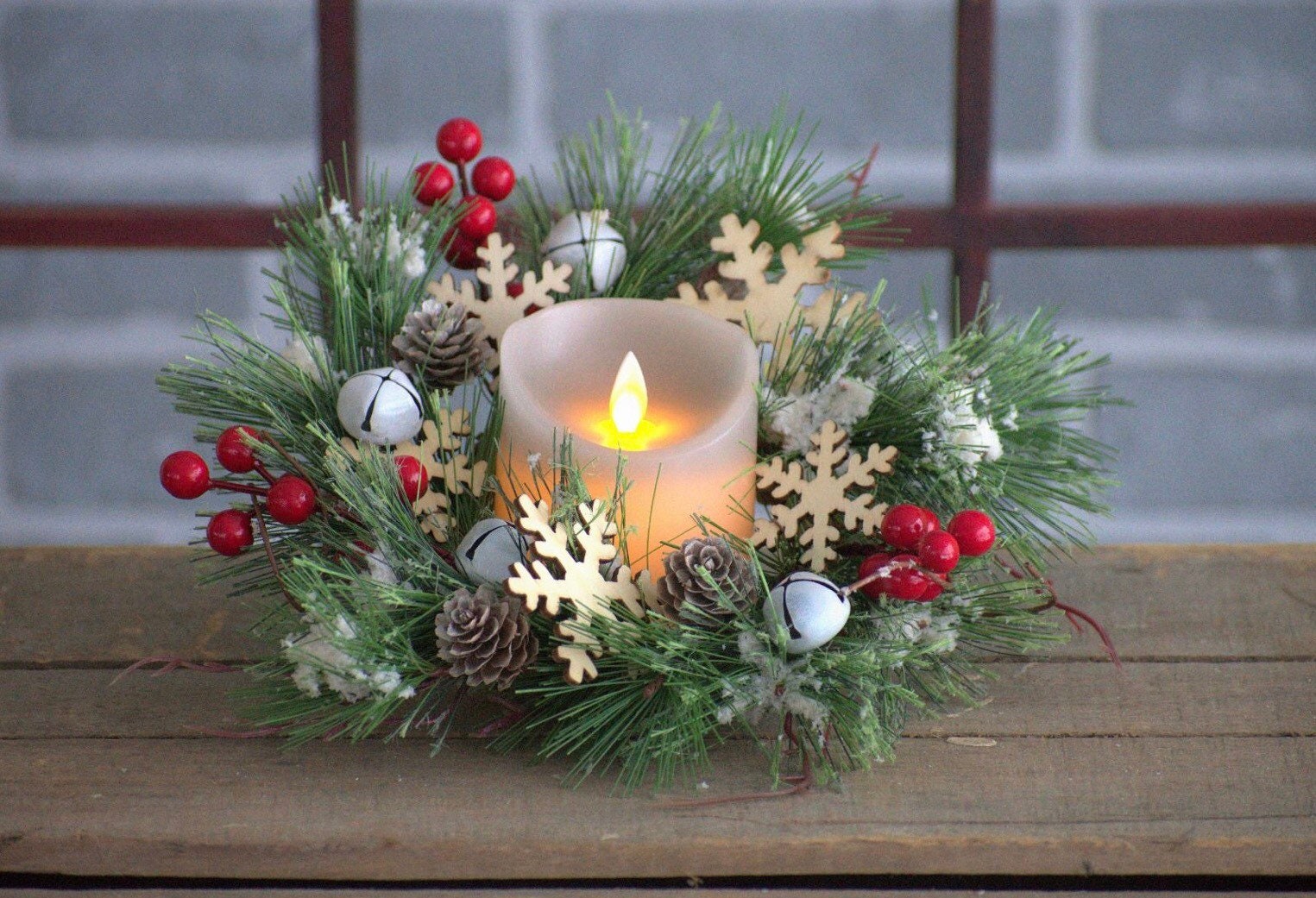 Large Candle Rings for Large Pillars Etsy