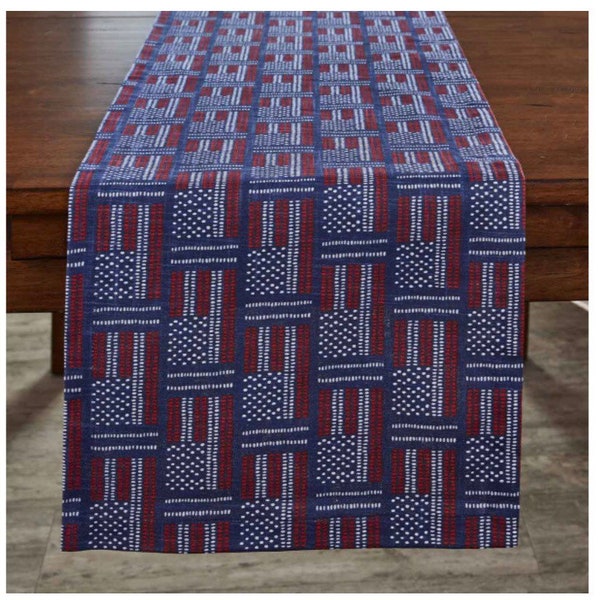 Flags Table Runner (15 x54”) or (15 x 72”)NEW