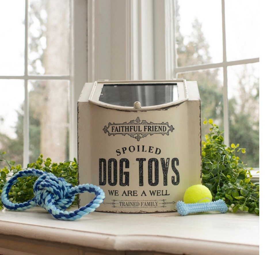 Dog Toy Box New Etsy