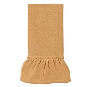 Ruffled Cotton Burlap Towel (18x28”)