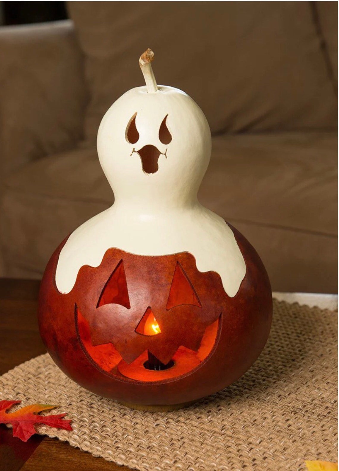 Ghost Pumpkin Gourd New - Etsy