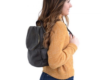 backpack purse with side pocket