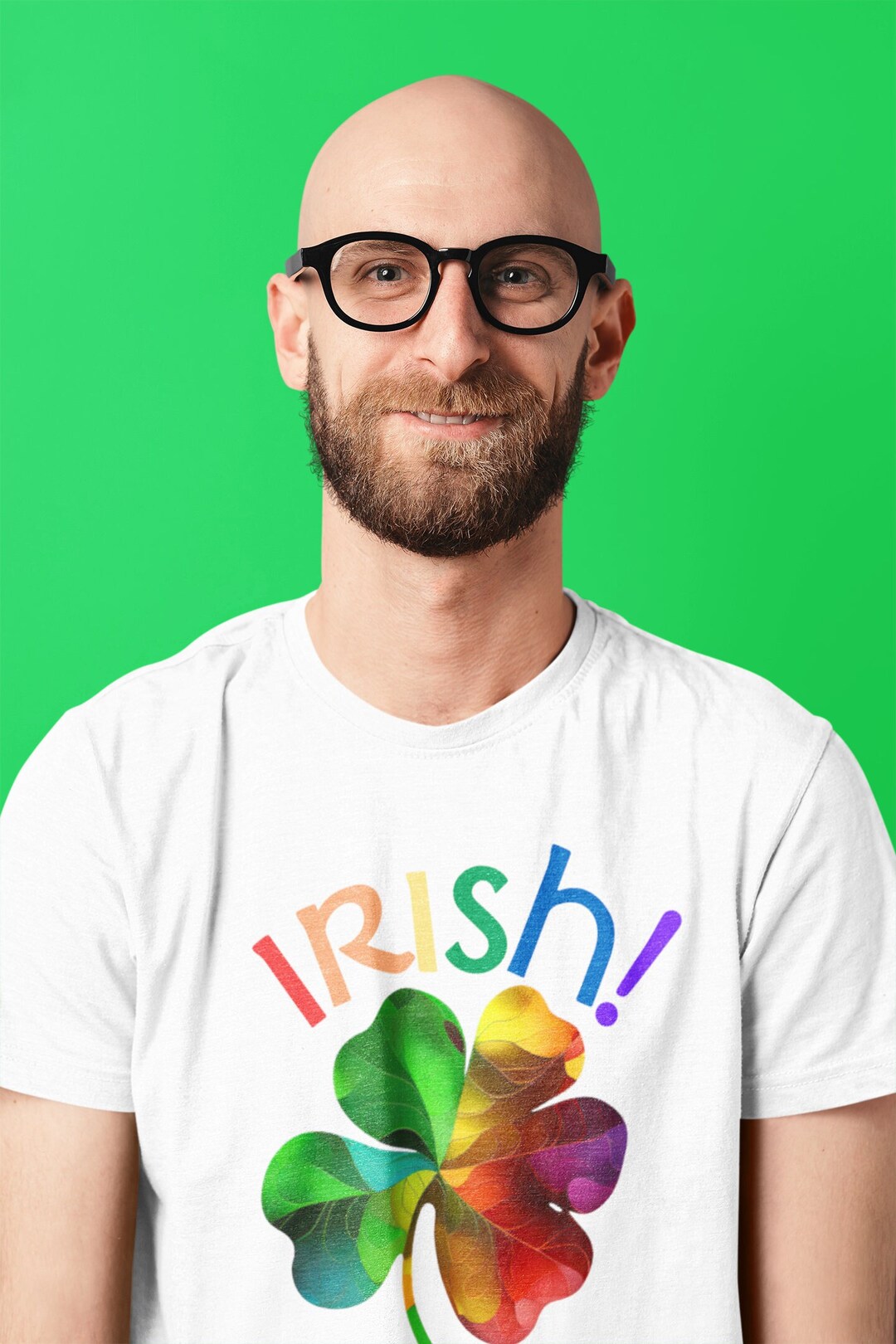 Rainbow Shamrock Irish T-shirt - Show Your LGBTQ+ and Irish Pride on St ...