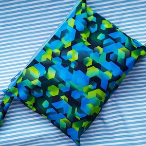 Wet Bag, Reusable Zipper Bag, wet bags for cloth pads, made in Ukraine
