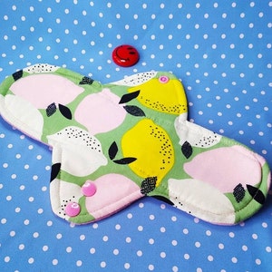 Absorvente menstrual pesado de 11&quot;, absorventes higiênicos reutilizáveis, absorventes de pano reutilizáveis, absorventes menstruais, absorventes de pano noturnos, absorvente menstrual de pano, absorventes reutilizáveis